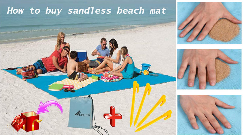 quicksand mat sand free beach mat