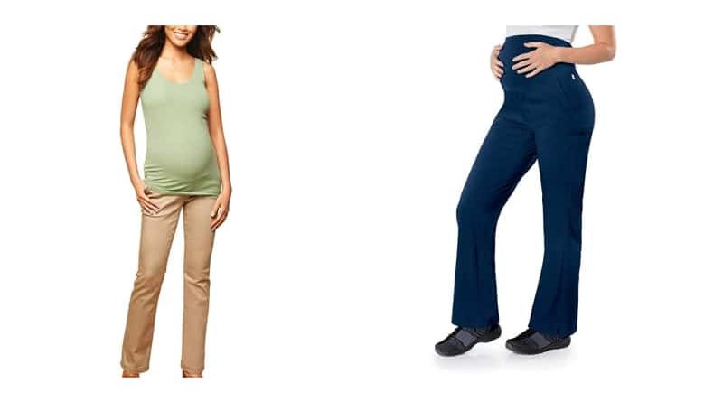 maternity khaki work pants