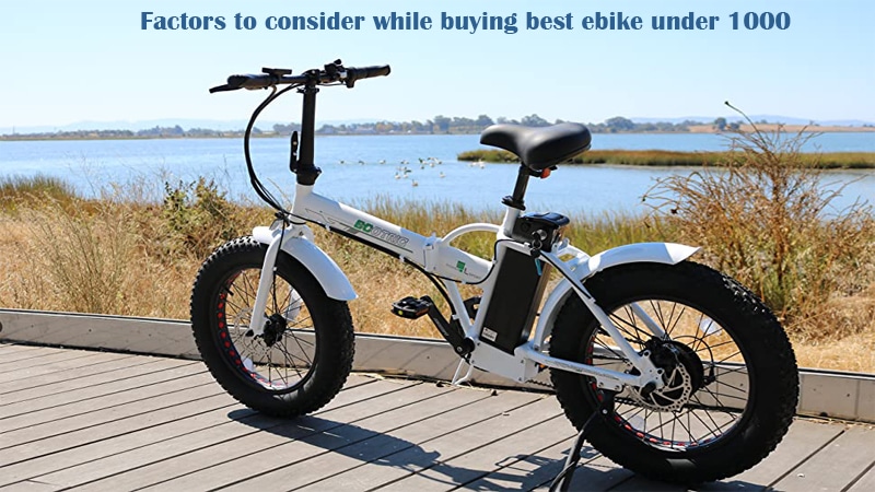 best folding electric bike under $1000