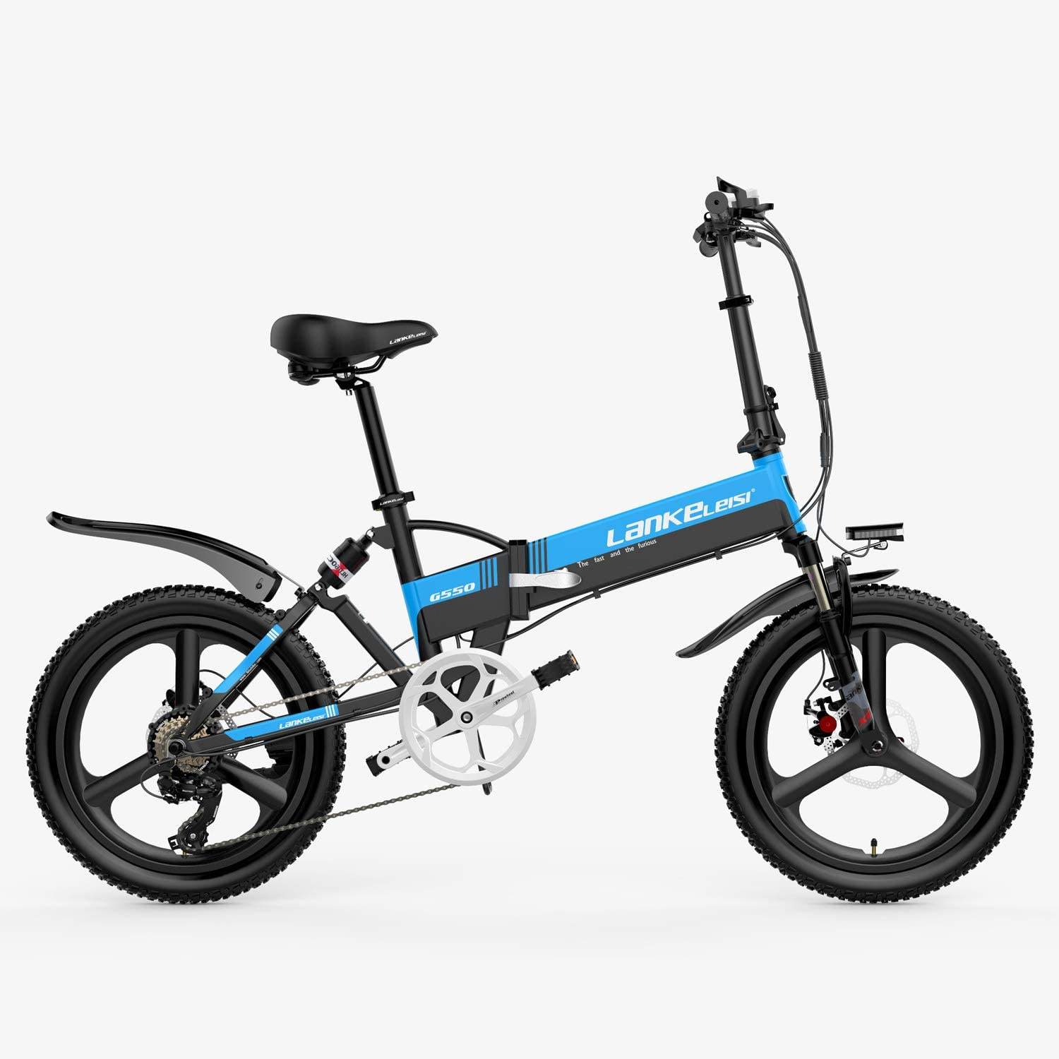 Best Folding Electric Bike With Suspension Reviews 2021 - PONFISH