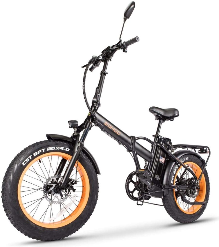 20 inch electric folding bike 500 watt